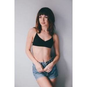 Strappy Back Black Bralette